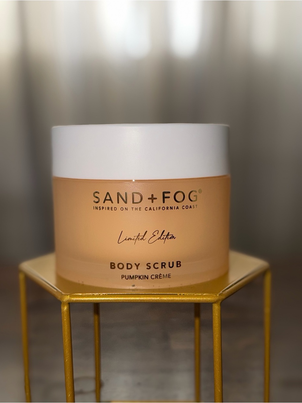 Sand+Fog Limited Edition Pumpkin Creme body scrub | 12.7oz